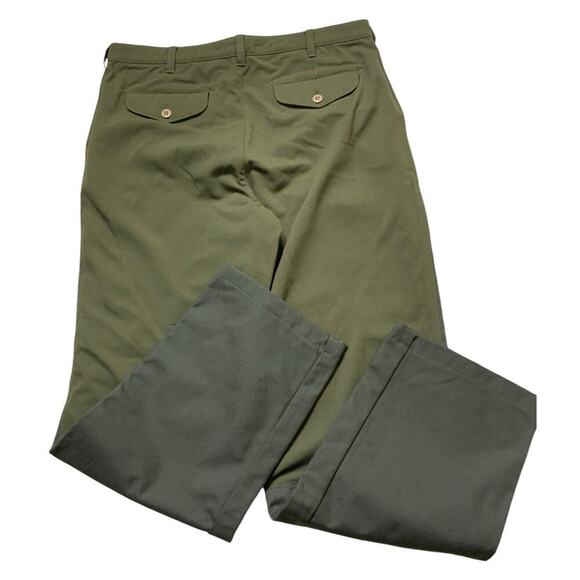 LL Bean Two Toned Pants Mens 36 Flat Front Nylon Outdoor Hiking Casual Preppy - Picture 3 of 11